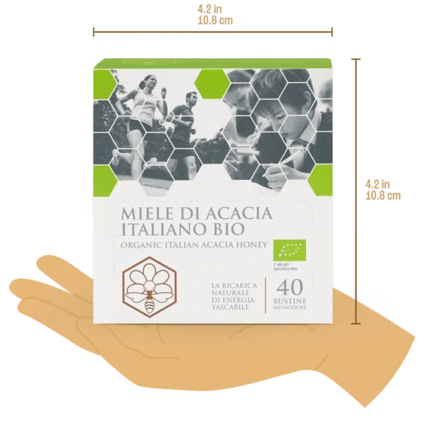 Miele di acacia italiano BIO pocket - immagine 3