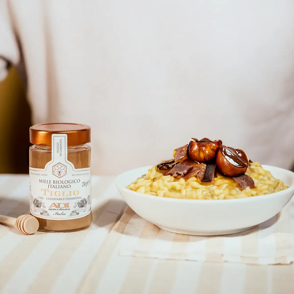 Risotto con castagne