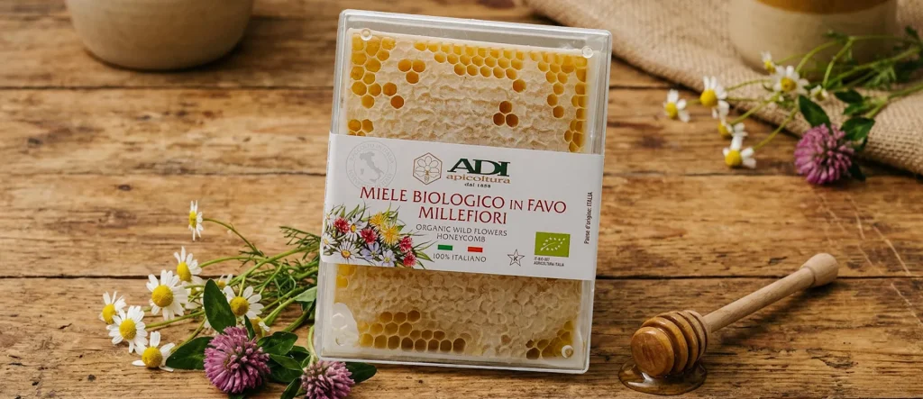 Miele in favo - ADI Apicoltura